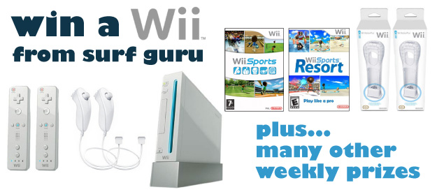 Win a FREE Wii Bundle From Surf Guru