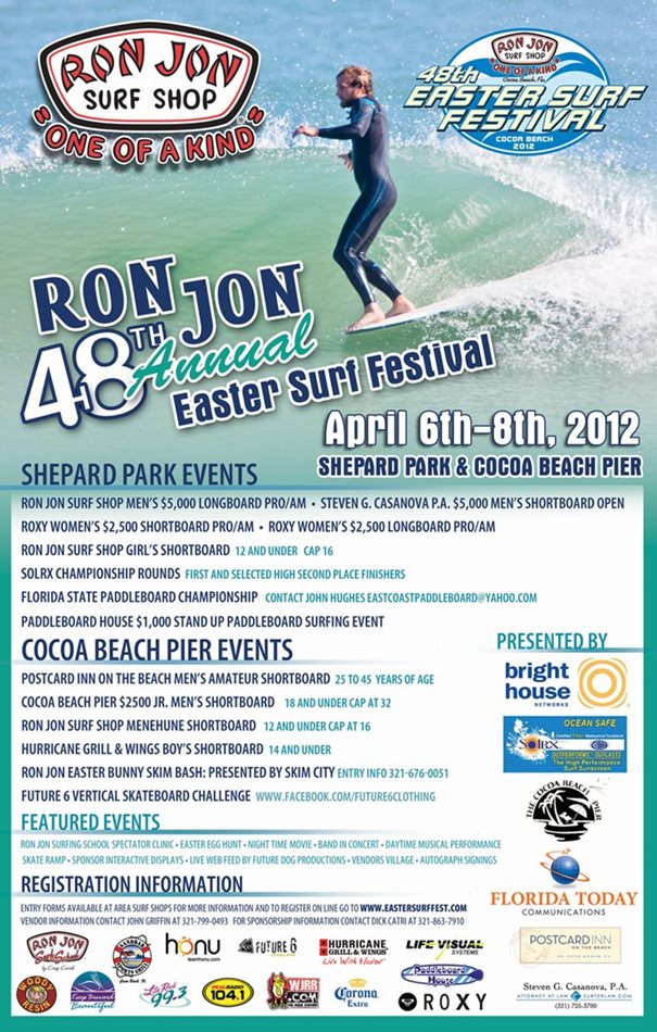48th Annual  Ron Jon Easter Surf Festival 2012 Cocoa Beach