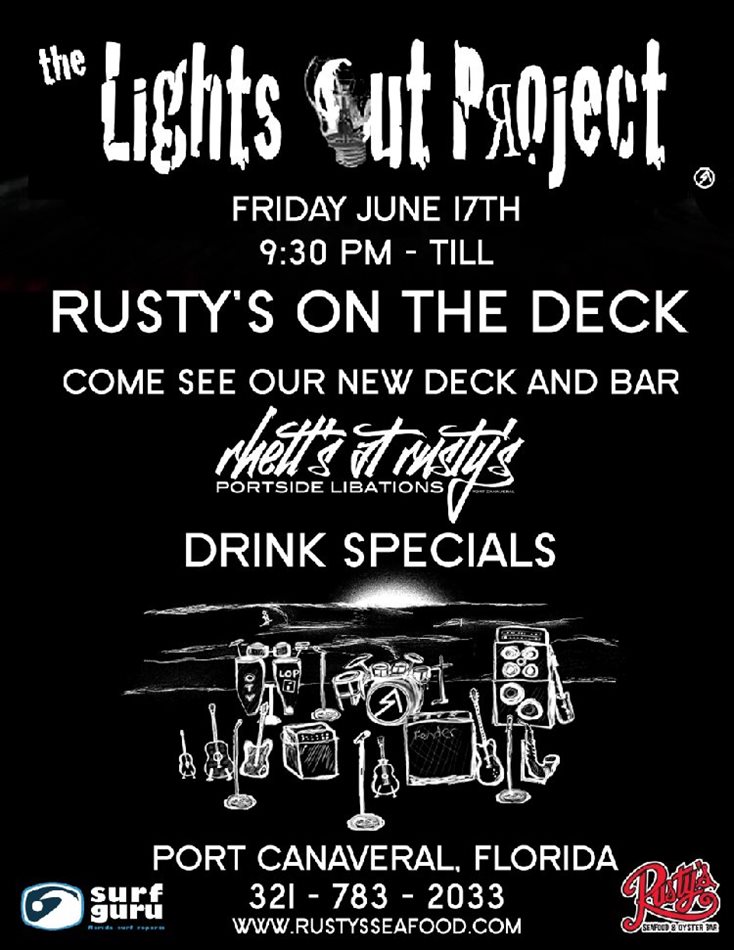 Lights Out Project at Rusty's Seafood & Oyster Bar