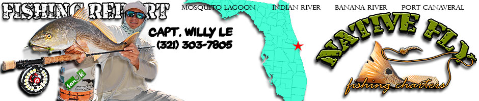 Captain Willy Le December Mosquito Lagoon Fishing Report
