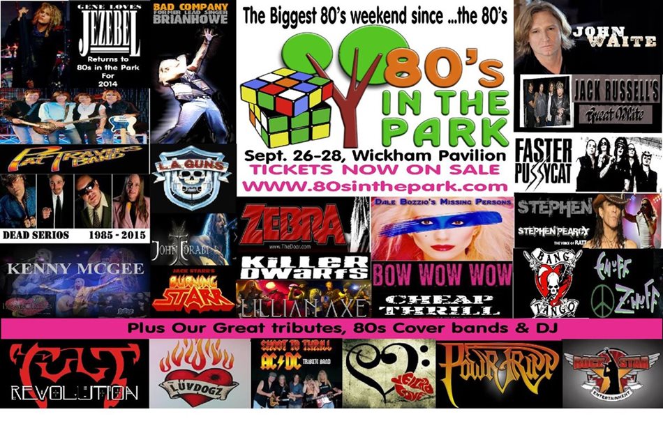 80's In The Park 2014 Music and 1980's Festival