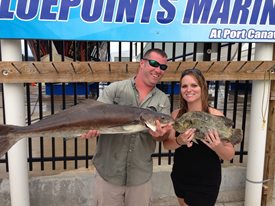 Capt Chris Cameron know where the fish are!