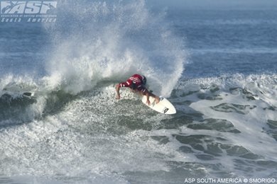 Lay Day Called at the Quiksilver Saquarema Prime presented by Coca-Cola