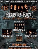 Unconscious Regret CD Release Party