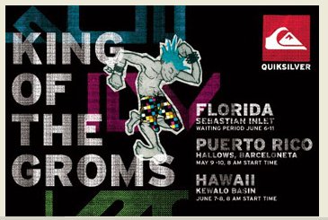  Quiksilver King of the Groms