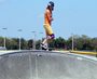 Lea Taylor goes big at Spring Fourth contest.
