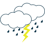 Thunderstorm in Vicinity