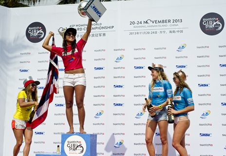 Kelia Moniz Claims Back to Back ASP Women’s World Longboard Titles at the Swatch Girls Pro China