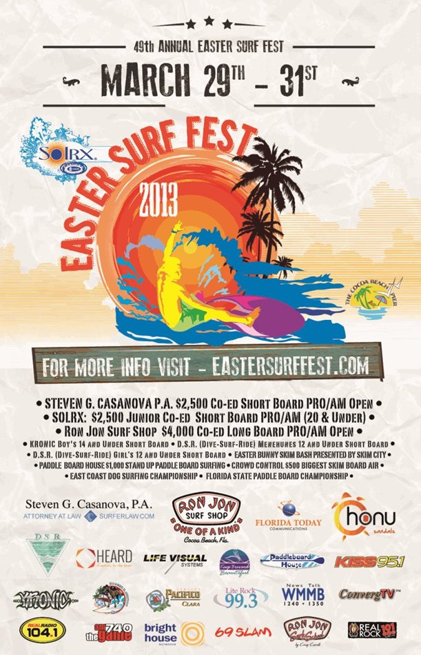 Easter Surfing Festival @ Cocoa Beach Pier