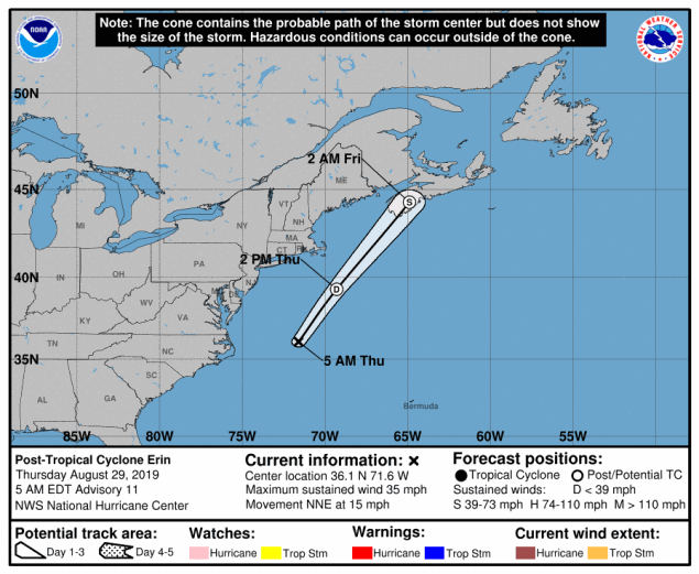 Tropical Storm Erin'S Intensification: The Hurricane Forecast You Need - v5zmn29