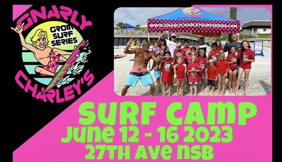 Gnarly Charley Surf Camp and Contests for June
