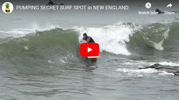 PUMPING SECRET SURF SPOT in NEW ENGLAND