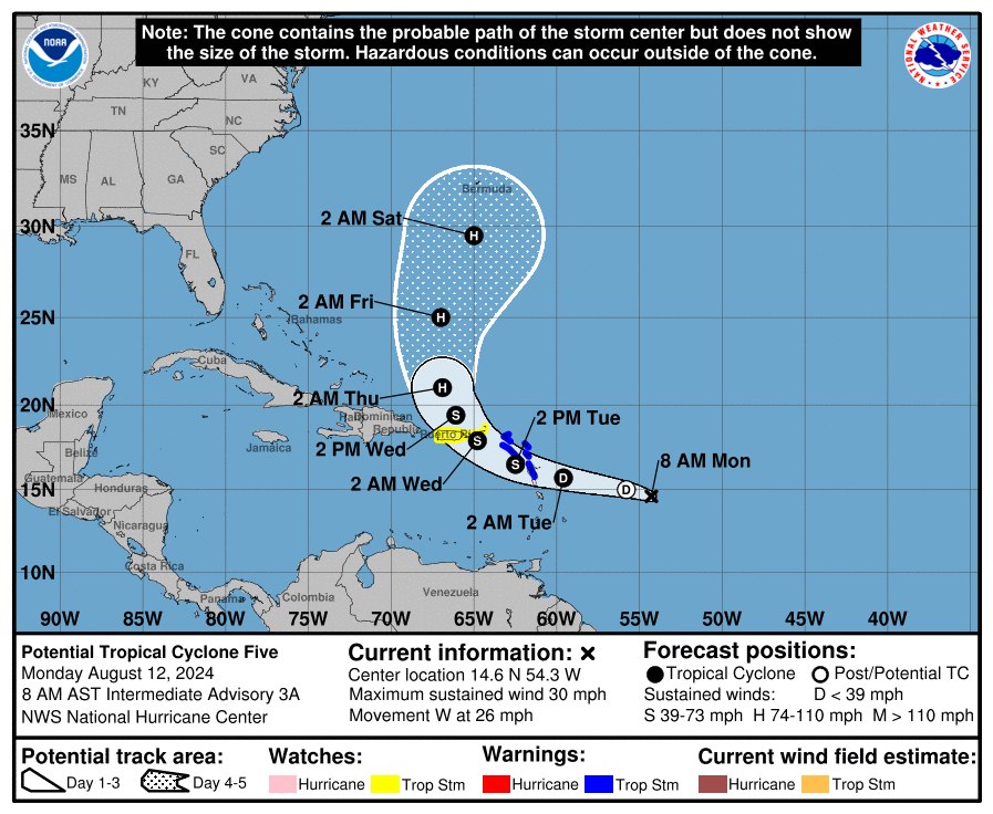Florida Surf Report/Forecast and Tropical Outlook for August 12th 2024