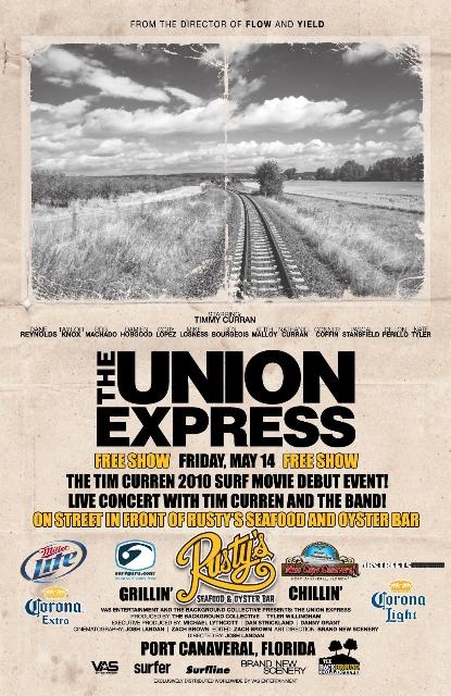 Timmy Curran Concert and Union Express Video Premier