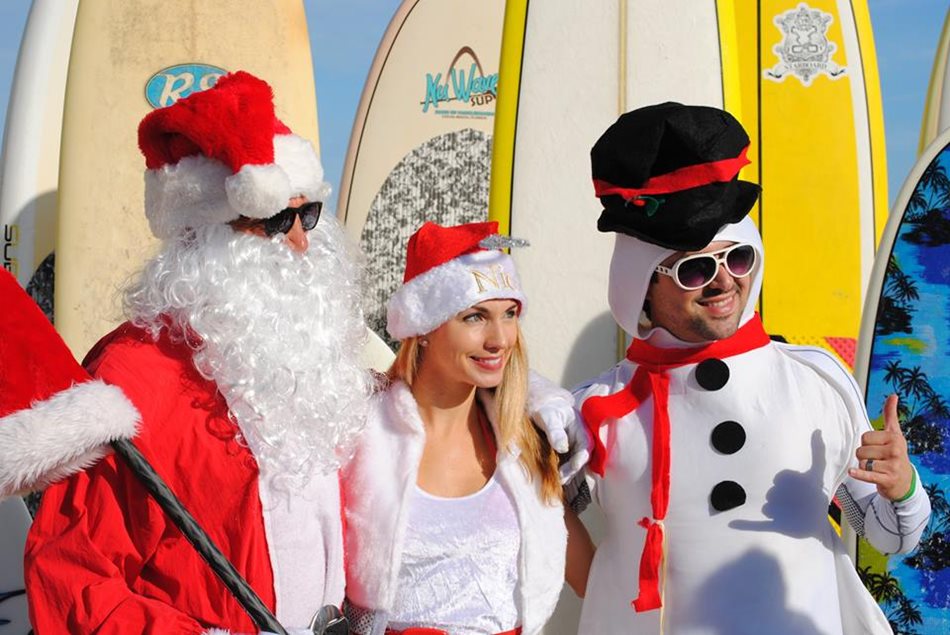 Christmas Eve With The Surfin Santas of Cocoa Beach Surf Guru Surf News