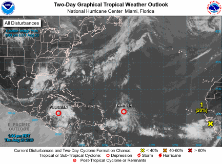 Eye on the Tropics 8/20