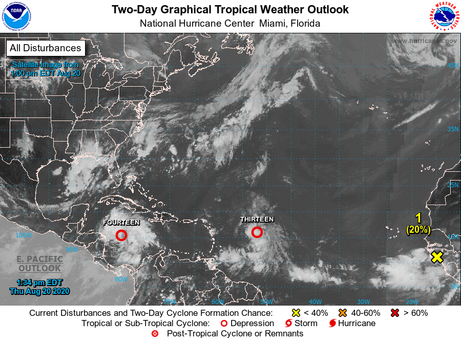 Eye on the Tropics 8/20