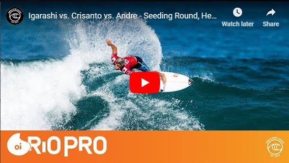 Igarashi vs. Crisanto vs. Andre - Seeding Round, Heat 1 - Oi Rio Pro 2019