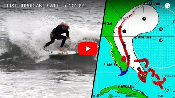 FIRST HURRICANE SWELL of 2018
