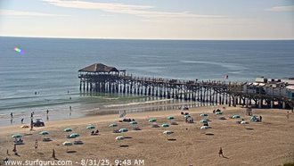 View Cocoa Beach Pier North Surf Cam
