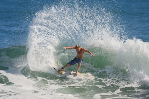 Surfing Sebastian Inlet Central Florida
