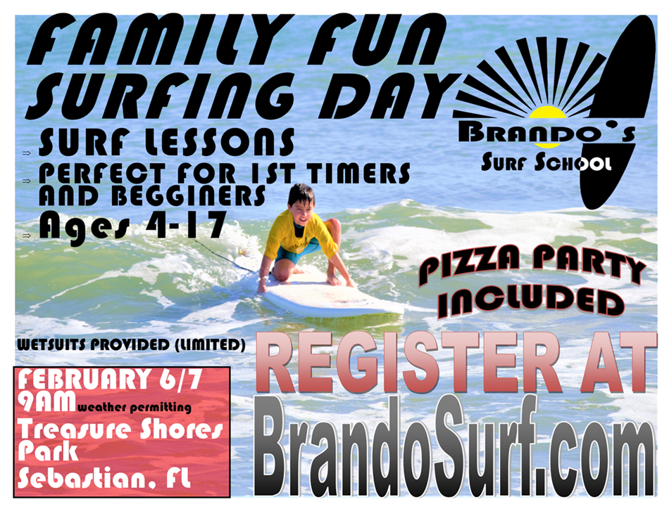 Brando’s Surf School Family Fun Surfing Day