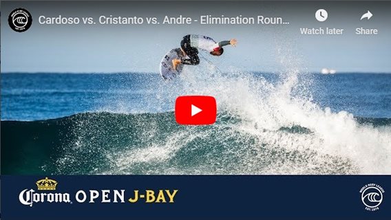 Cardoso vs. Cristanto vs. Andre - Elimination Round, Heat 4 - Corona Open J-Bay 2019