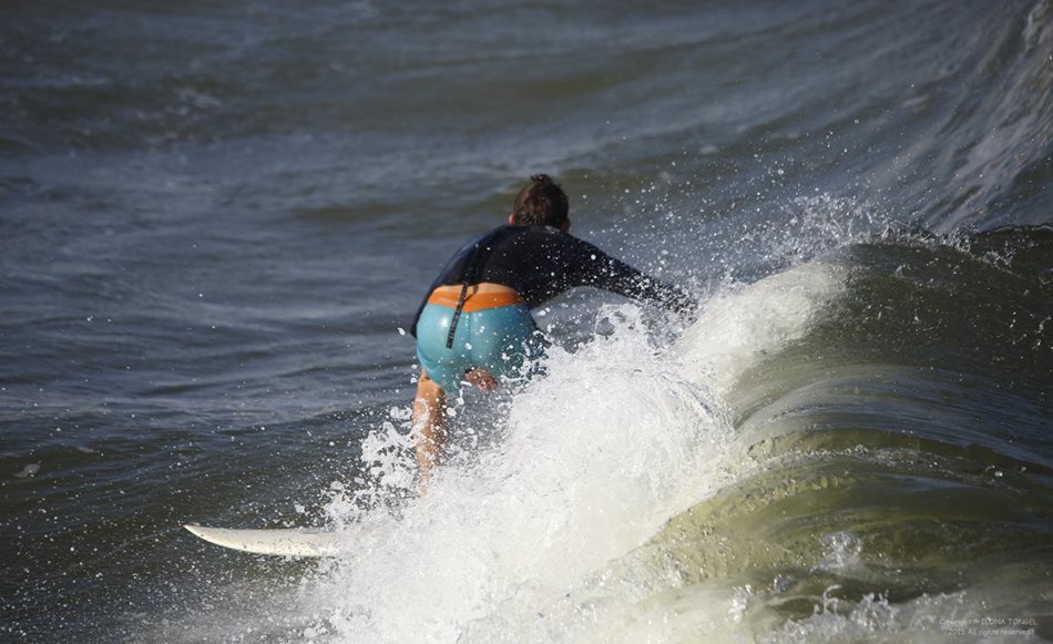 Surfer Jax Beach Pier 2015