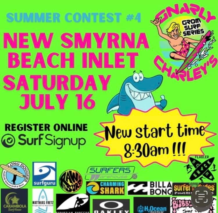 Gnarly Charley Surf Series - Summer Contest #4 - New Smyrna Beach Inlet