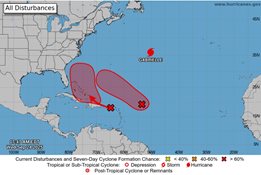 Could we see a double storm in the Atlantic next week?