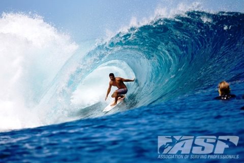 Billabong Pro Tahiti Round 1 ON in Pristine Four-to-Six Foot Teahupo’o