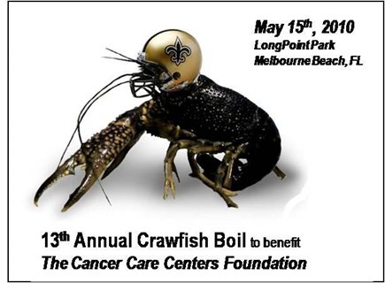 13th Annual Charity Crawfish Boil for the Cancer Care Center