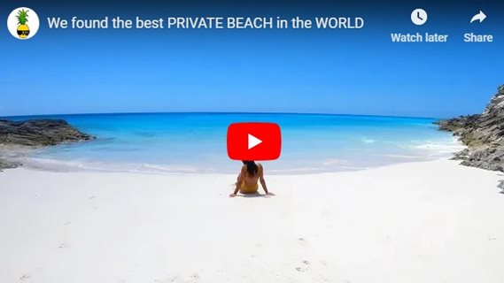 We found the best PRIVATE BEACH in the WORLD