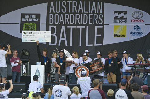 Snapper Rocks Surfriders Soar To a Win at the Be the Influence Australian Boardriders Battle in Cronulla