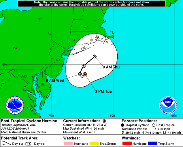 PostTropical Cyclone Hermine Florida Tropical Weather Forecast and
