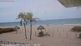 View Pompano Beach Pier Surf Cam