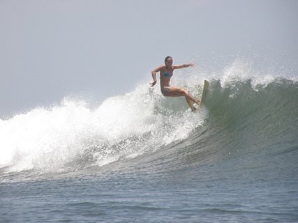 Puerto Sandino Surf Resort in Miramar, Nicaragua