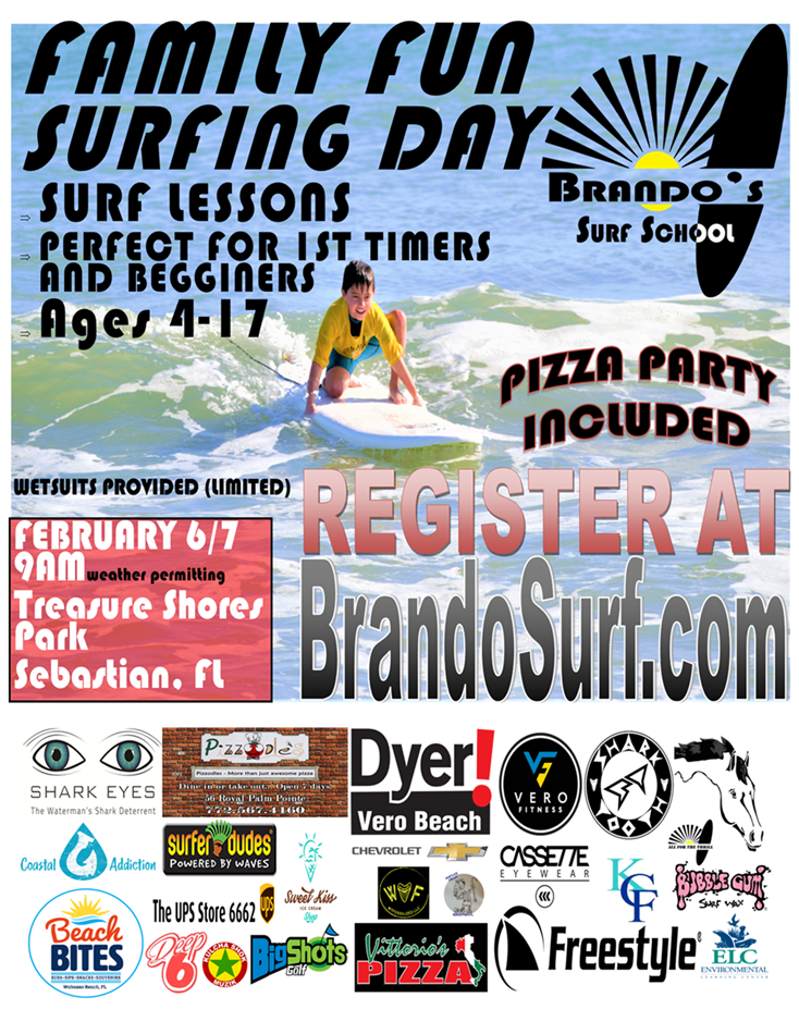 Brando’s Surf School Family Fun Surfing Day