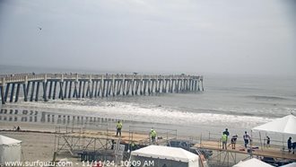 View Jacksonville Beach Pier Surf Cam