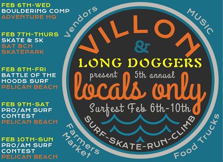 5th Annual Villon and Longdogger's  Locals Only Surfest