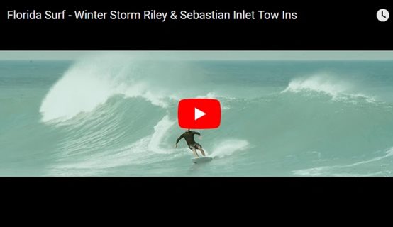 Winter Storm Riley and Sebastian Inlet Tow Ins