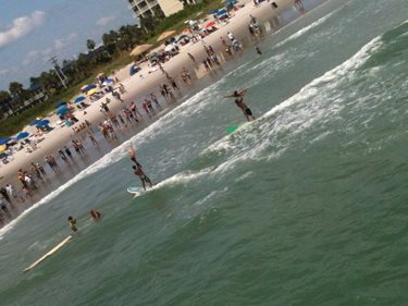 Tnndem Surfing N-side coco bch pier