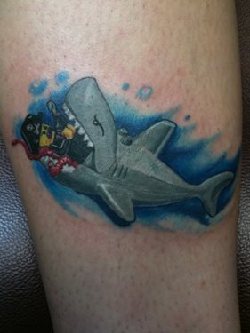 lego shark attack
