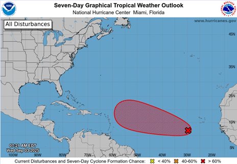 Could our next big swell be from Gabrielle?