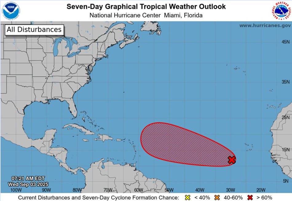 Could our next big swell be from Gabrielle?