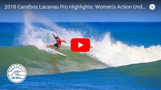 2018 Caraïbos Lacanau Pro Highlights: Women's Action Underway on Day 2