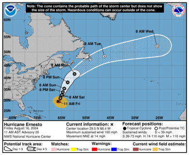 Florida Surf Report/Forecast and Tropical Outlook for August 16th 2024