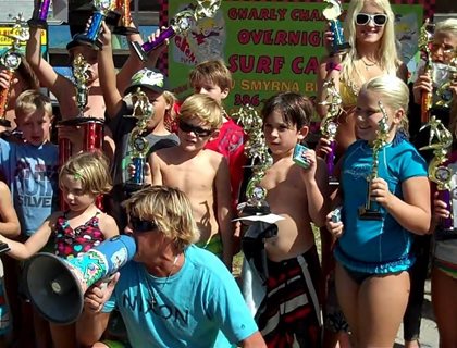 Gnarly Charley 2014 Grom Pepper Park Surf Contest Awards