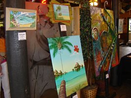 Rick Piper Art Show at Rusty's Seafood and Oyster Bar