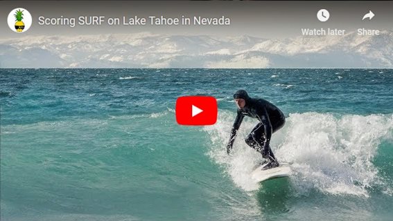 Scoring SURF on Lake Tahoe in Nevada